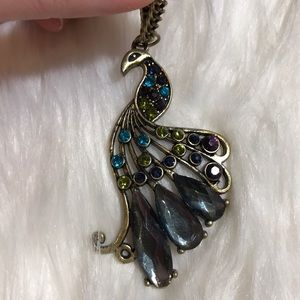 Gorgeous Peacock jewelry set